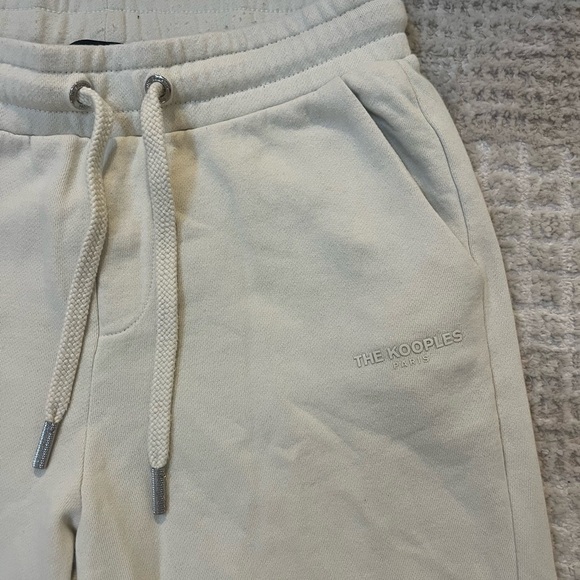 The Kooples Cream Jogger Pants size small - Picture 3 of 4